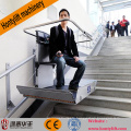 CE cheap inclined wheelchair lift platform/small electric lift 200kg